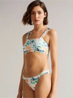 Ted Baker MALRAY Floral Ruffle
Bikini Top and Bottom